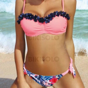 Maillot de bain fleuri femme