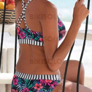 maillot de bain fleuri femme