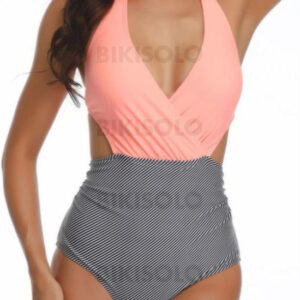 maillot de bain monokini fleuris