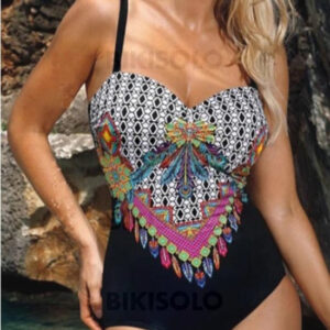 maillot de bain fleuris boho