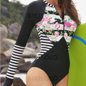 maillot de bain fleuris