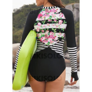 maillot de bain couleur épissage