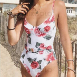 Maillot de bain femme fleuris