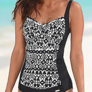 maillot de bain femme fleuris imprimé à bretelles