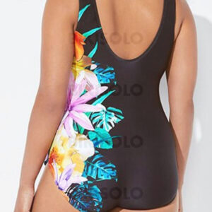 maillot de bain col v grande taille