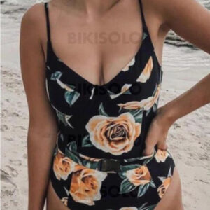 maillot de bain fleuris boho