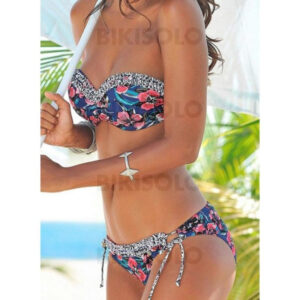 bikini taille basse à bretelles
