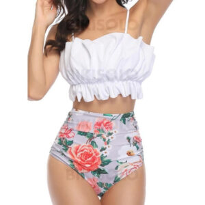 maillot de bain taille haute sexy