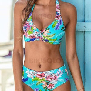 maillot de bain femme fleuris coloré