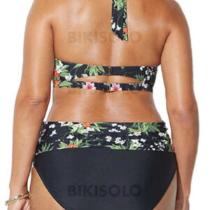 maillot de bain taille haute élégant