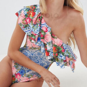 maillot de bain floral femme