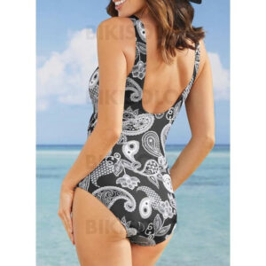 maillot une pièce à bretelles