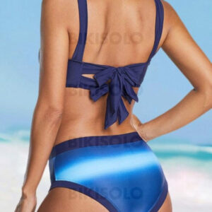 maillot de bain col U sports