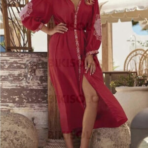 maillot de bain imprimé femme col v