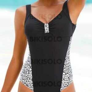 Maillot de bain Femme Col V Vintage