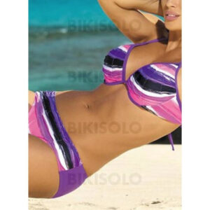 bikinis colorés imprimés