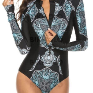 maillot de bain femme épissage couleur
