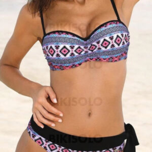 Maillot de bain bohème imprimé