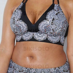 maillot de bain imprimé tropical
