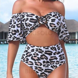 maillot de bain femme léopard