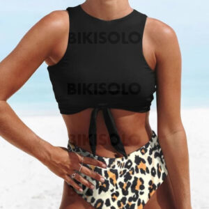 Bikini chic taille haute