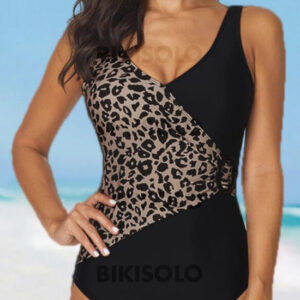 maillot de bain grande taille col U