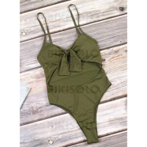 Maillot Femme Monokini chaîne bretelles