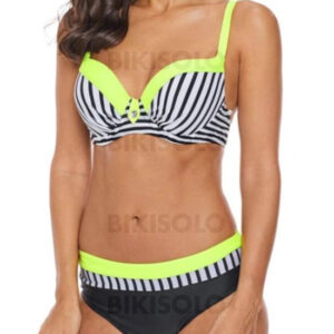 maillot de bain femme rayures