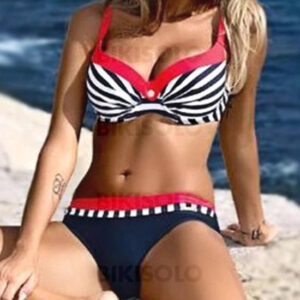maillot de bain rayures