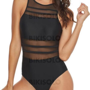 maillot de bain une pièce rayures