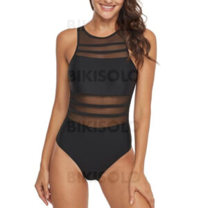 maillot de bain femme col U