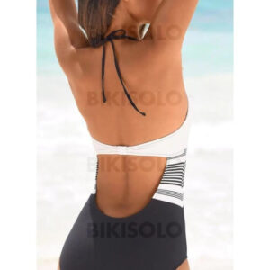 Maillot de bain classique coupe haute