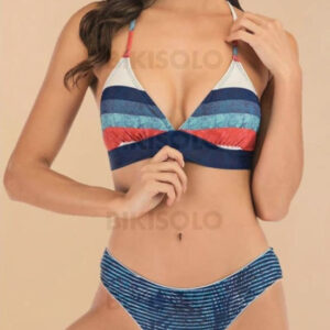 maillot de bain femme rayures