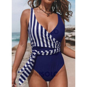 femme maillot sans bretelle