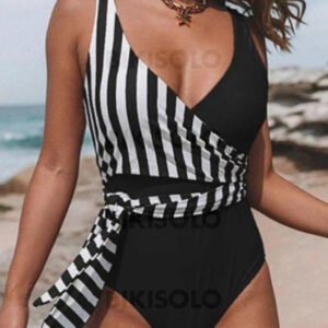 maillot de bain rayures classique