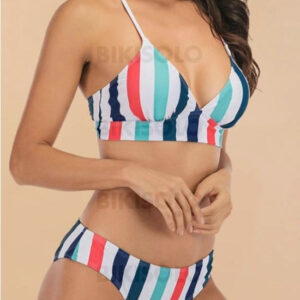 Maillot de bain rayures