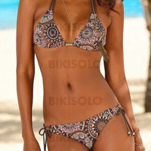 Bikini Dos nu Sexy Splice couleur