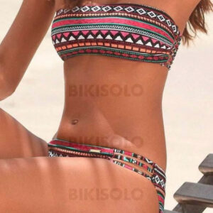 maillot de bain femme rayé
