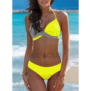 bikini avec col V