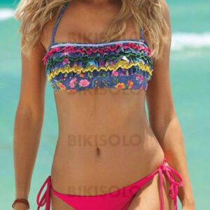 maillot de bain femme bleu