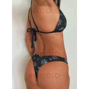 bikini imprimé mignon à bretelles