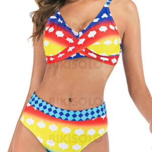maillot de bain femme multicolore