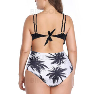 bikini grande taille à bretelles sexy