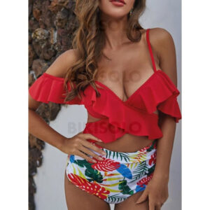 bikini bohème taille haute