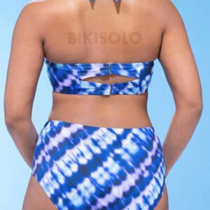 maillot de bain taille haute bohème