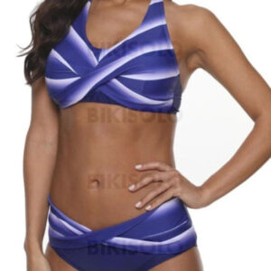 maillot de bain élégant bleu marine
