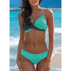 Maillot de bain Triangle Bleu