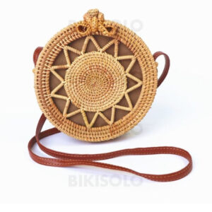 sac de plage rotin