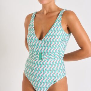 maillot de bain vert jade