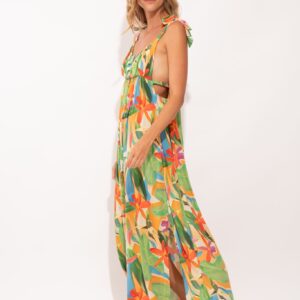 robe verte chic